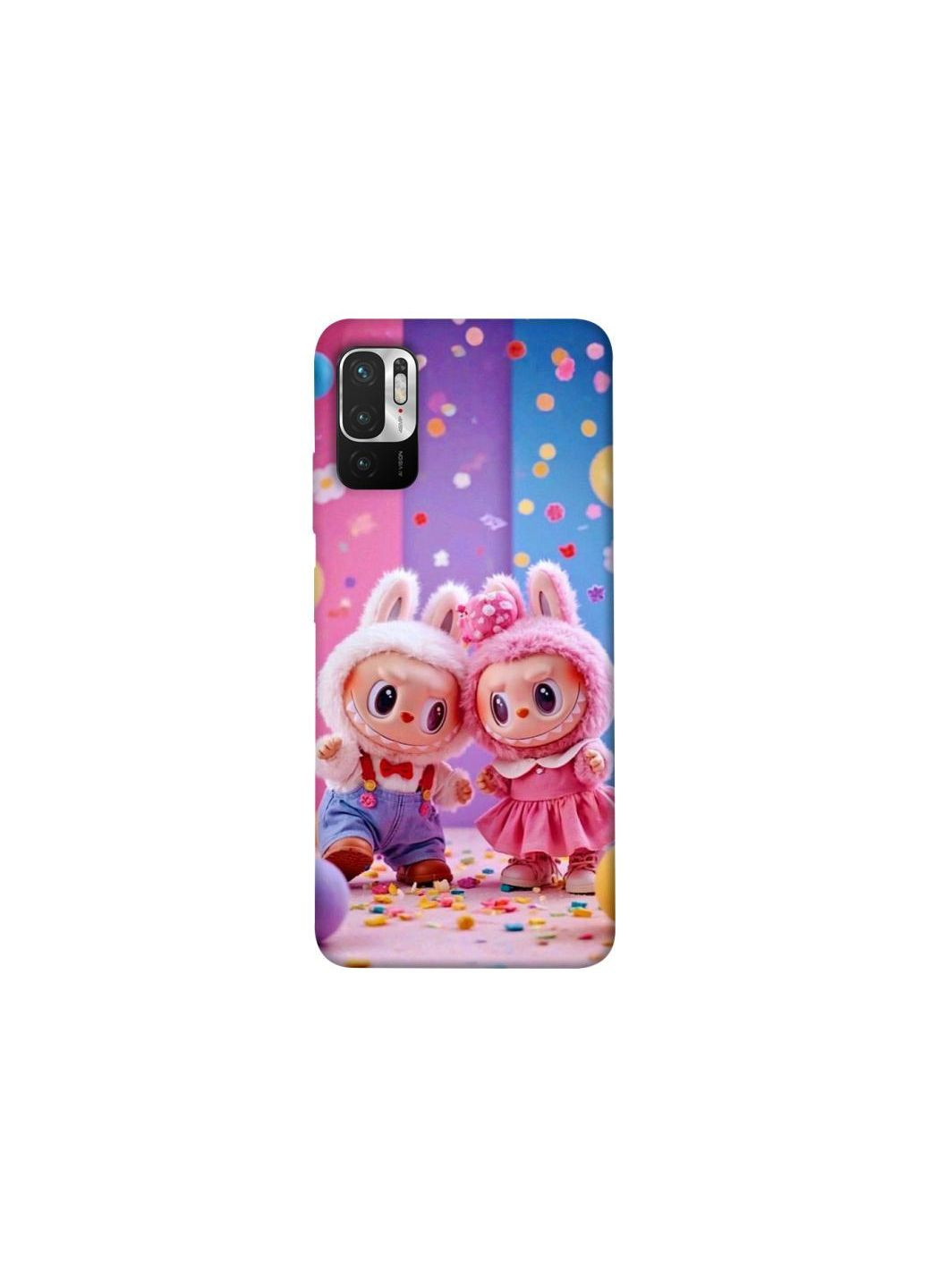 Чехол на Xiaomi Redmi Note 10 5G Labubu twins ver.3 Frontalka (361995790)