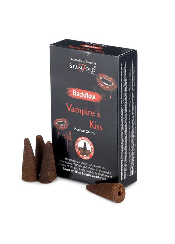 Арома-конусы для дымного водопада Stamford Backflow Incense Cones - Vampires Kiss No Brand (298685922)