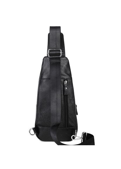 Сумка-слинг мужская на плечо 17х32х7, кожаный нагрудной рюкзак для города MK16094 No Brand (335039964)