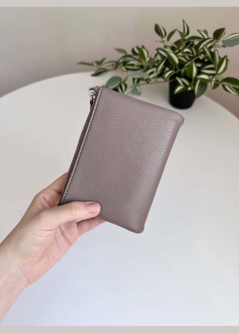 Жіночий гаманець середнього розміру з екошкіри на кнопці з двома монетницями Saralyn (298876465)