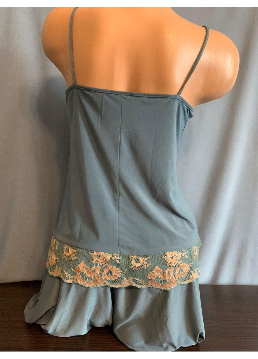 Зелена всесезон піжама кюлоти lady di майка + штани No Brand