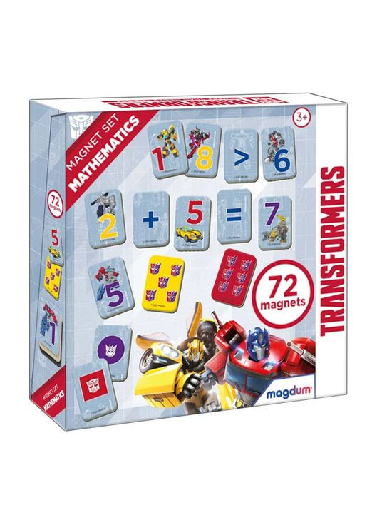 Набор магнитов МЕ 5031-42 "Трансформеры. Математика" MAGDUM (305314613)