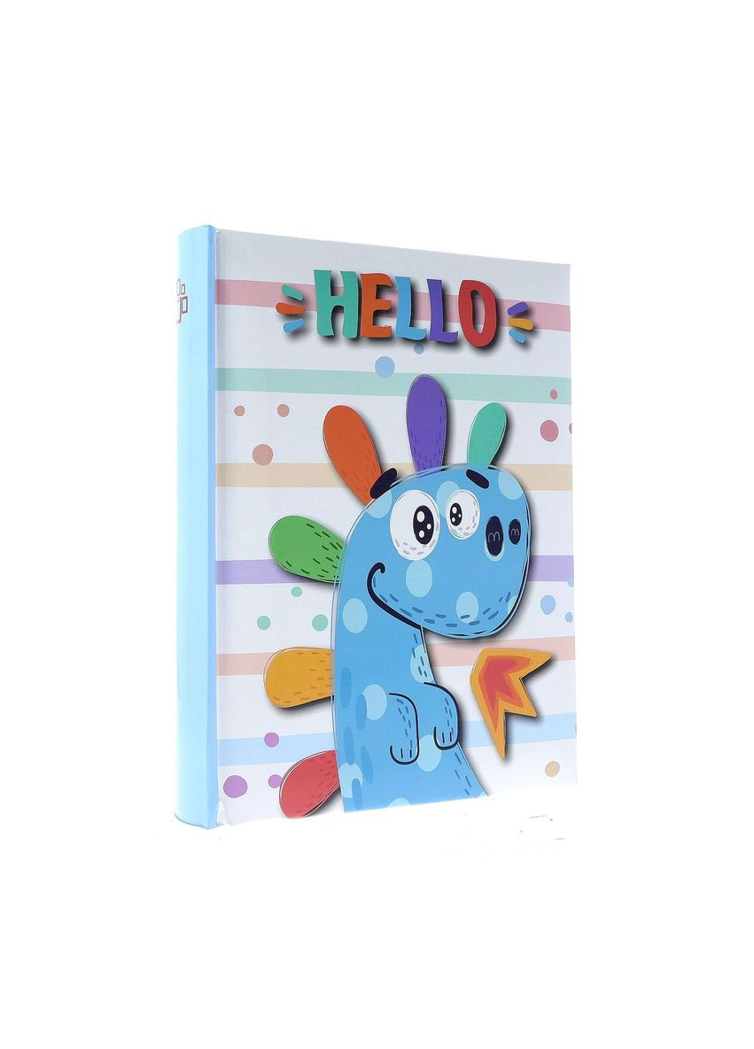 Фотоальбом 10x15см 200 фото B46200S HELLO BLUE Gedeon (300090544)