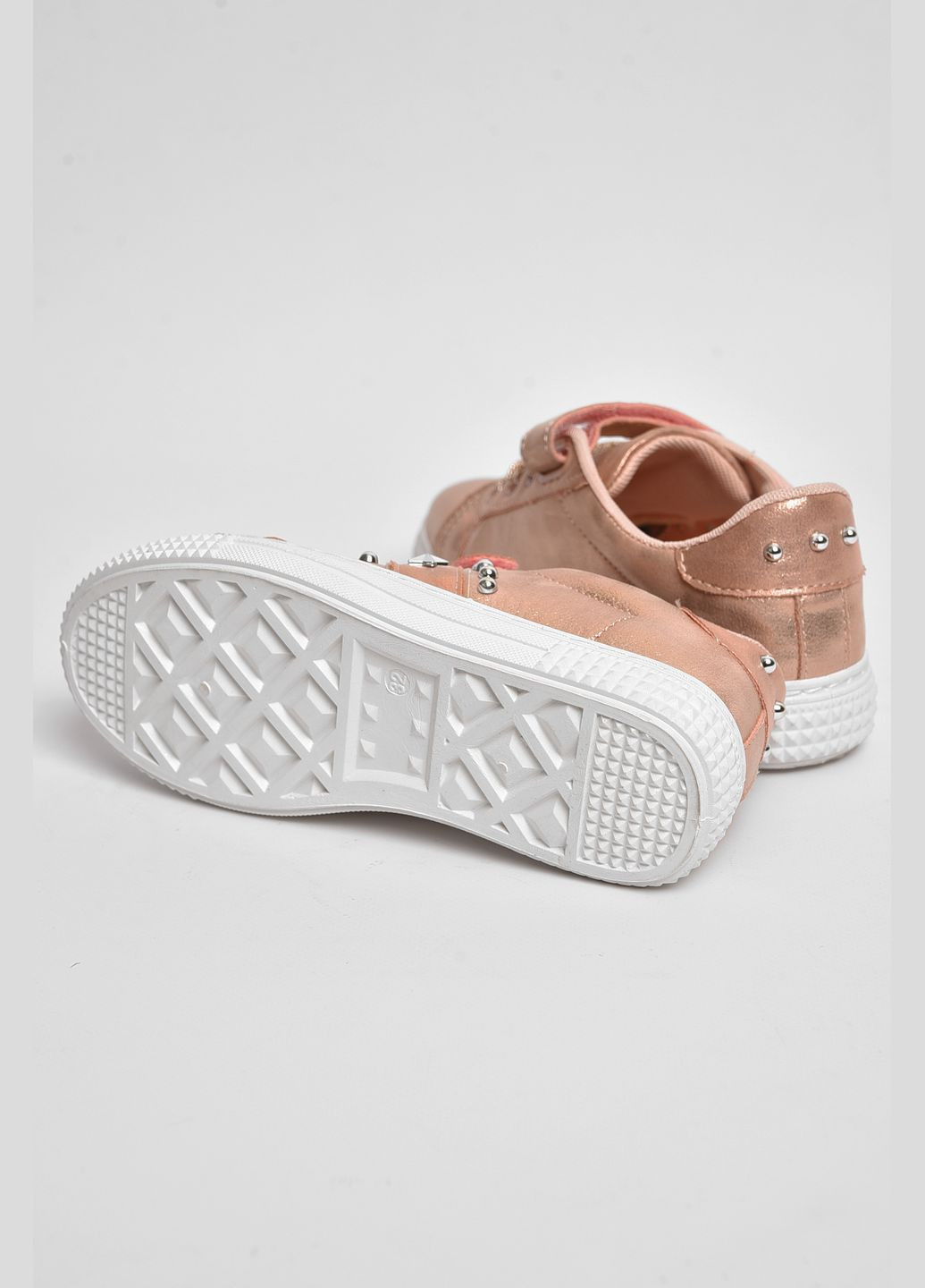 Рожеві осінні кросівки дитячі рожевого кольору Let's Shop