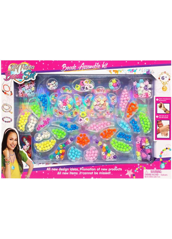 Набор бисера для изготовления креативных аксессуаров 7699-3A Bambi (300387672)