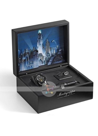 Лімітований набір Batman: ручка-ролер, годинник, запонки Montegrappa (316620412)