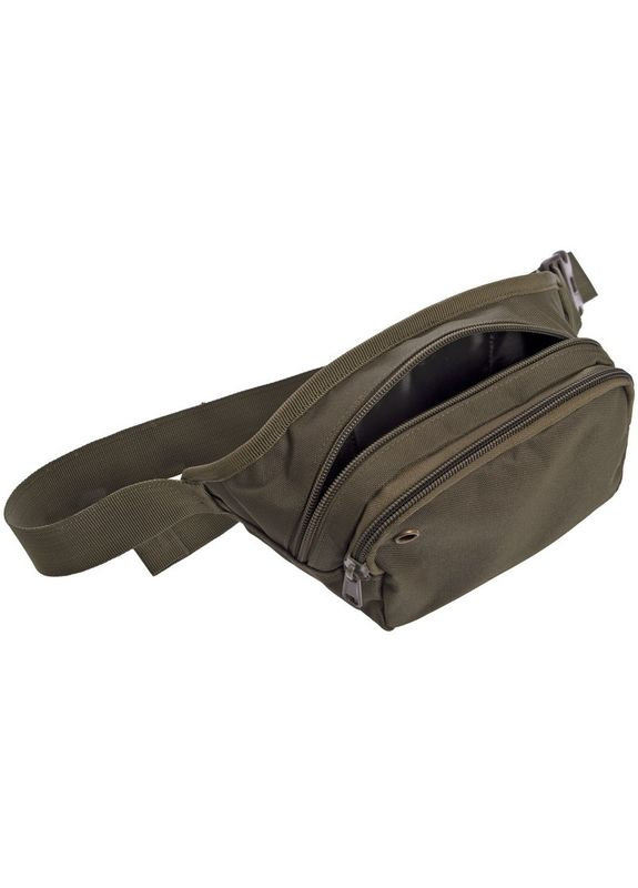 Сумка на пояс через плечо бананка TY-1165 (нейлон, оксфорд 900D, размер 15х9х7см, оливковый) SILVER KNIGHT (361436429)