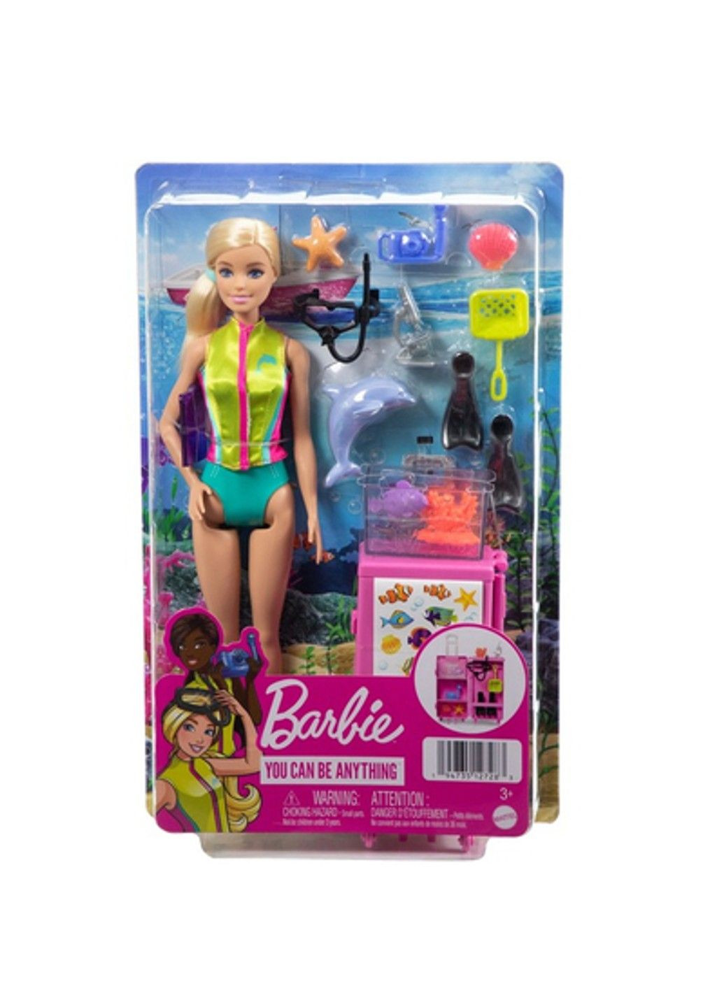 Лялька набір дослідник моря (HMH26) Barbie (335401118)