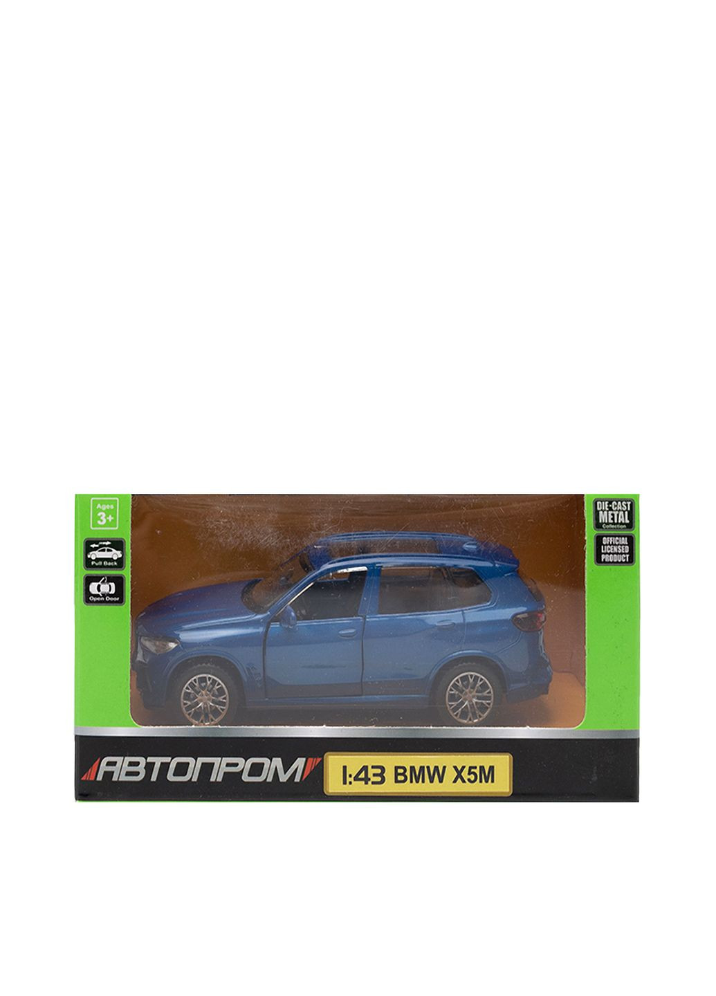 Машина металева Автопром колір різнокольоровий ЦБ-00255904 АВТОПРОМ (298913106)