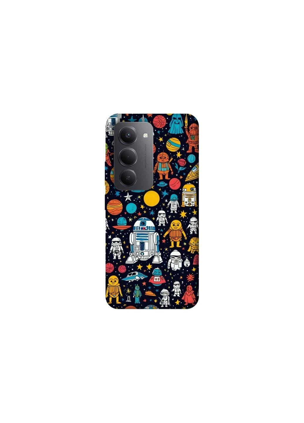 Чехол на Xiaomi Redmi 15 (Global) Star Wars background ver.2 Frontalka (384638483)