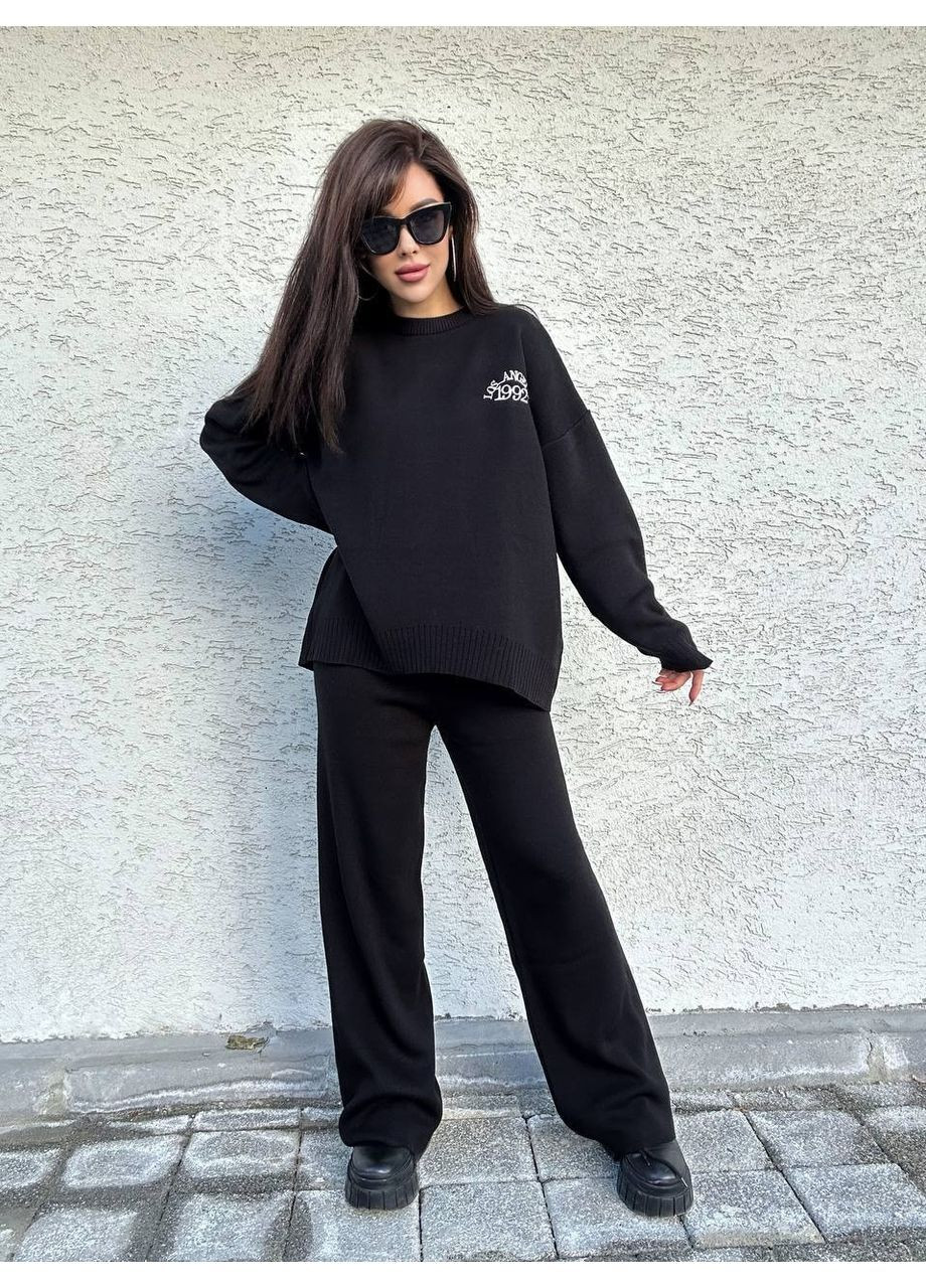 Костюм (штани, светр), колір Чорний Fashion (364184188)