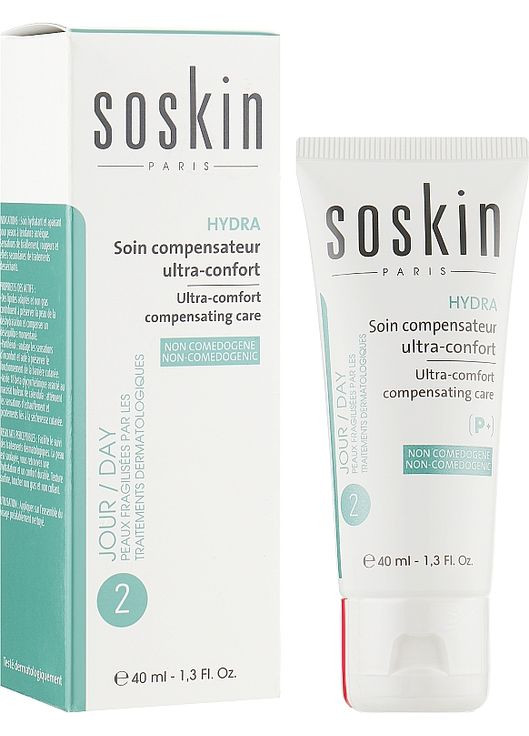 Ультраувлажняющий крем для проблемной кожи лица Hydra Ultra-Comfort Compensating Care 40ml (960429-24381) Soskin (368892919)