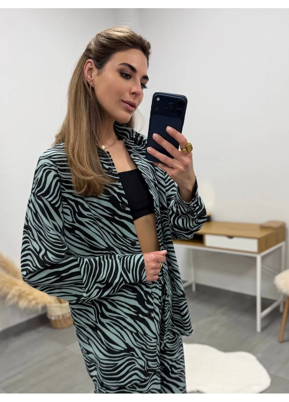 Костюм із принтом зебра ‼️Заміри в описі‼️ Vione (395361140)