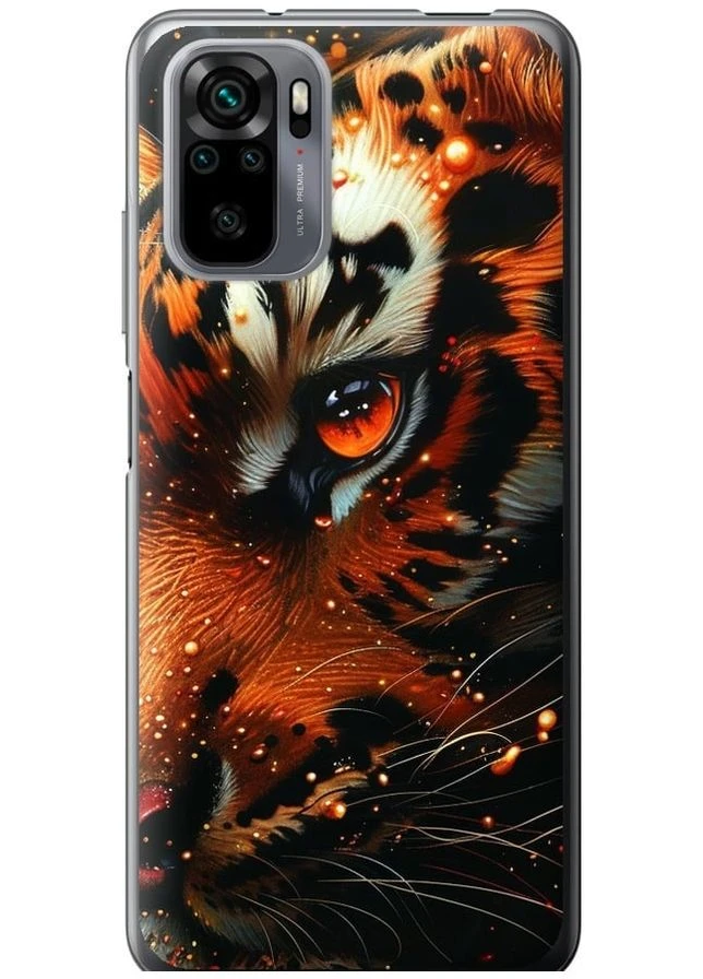 Силіконовий чохол 'Tiger' для Endorphone Xiaomi Redmi Note 10S (285768889)