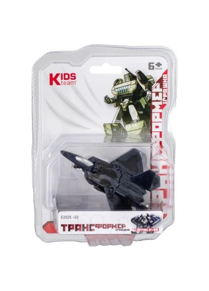 Трансформер (E2025-02) Kids Team Літак F-22 (366656049)