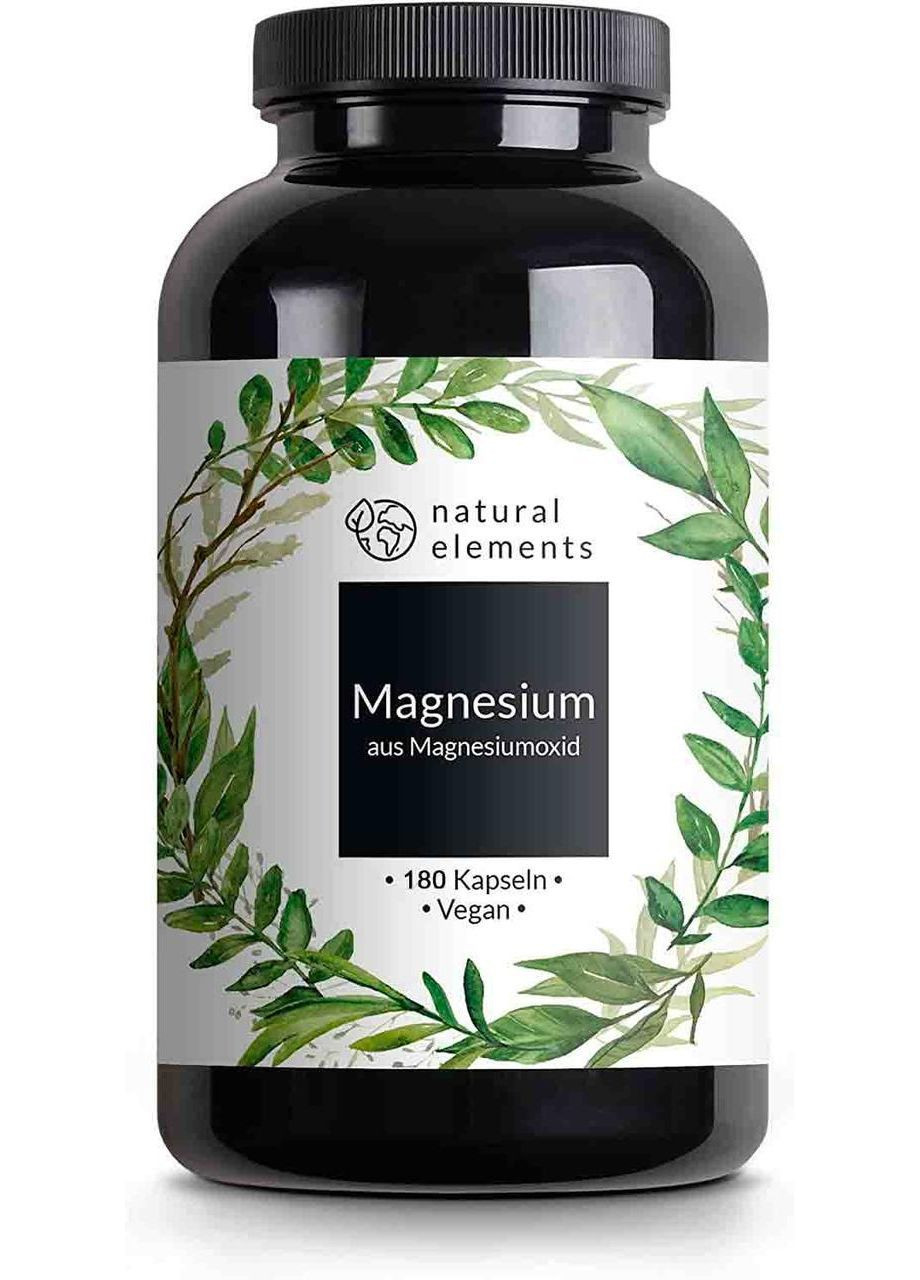 Оксид магния 667 мг 180 капсул Natural Elements (301221608)