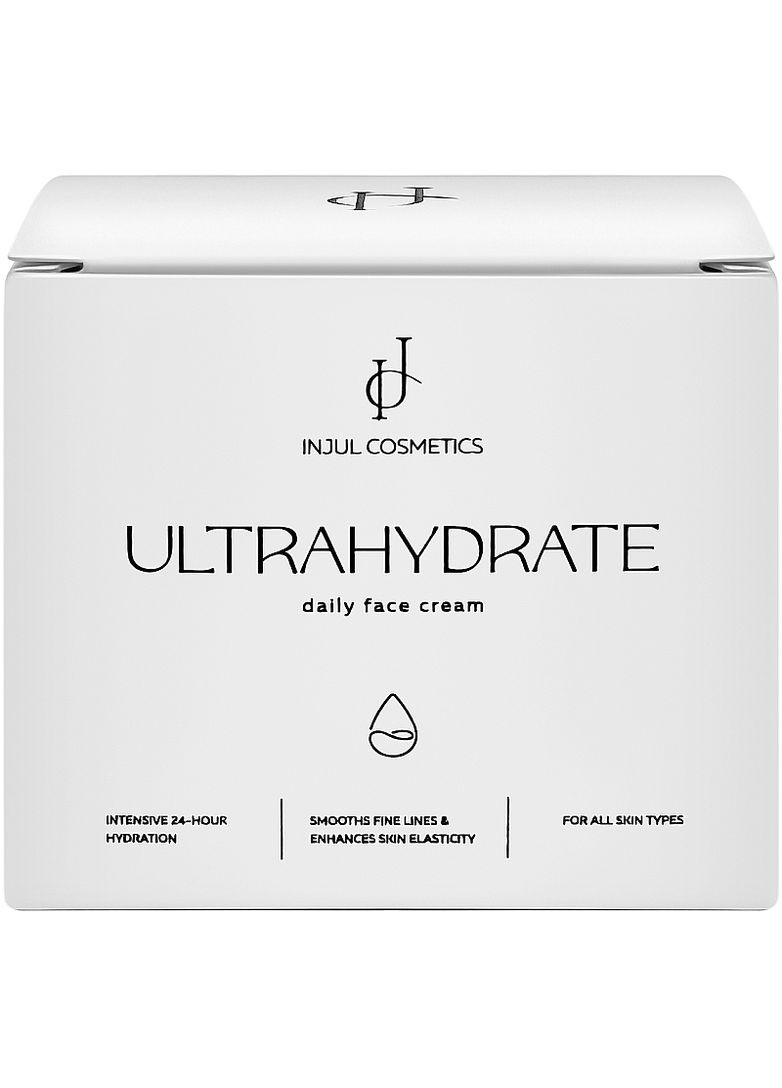Зволожуючий крем для обличчя UltraHydrate Daily Face Cream 50ml (1395824-22670861) Injul Cosmetics (368900114)