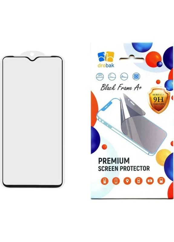 Скло захисне Samsung Galaxy A05 Black Frame A+ (676742) Drobak (399092498)