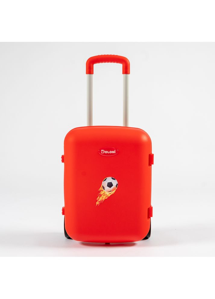 Чемодан детский органайзер для игрушек красный (01520/01) Doloni (365590341)