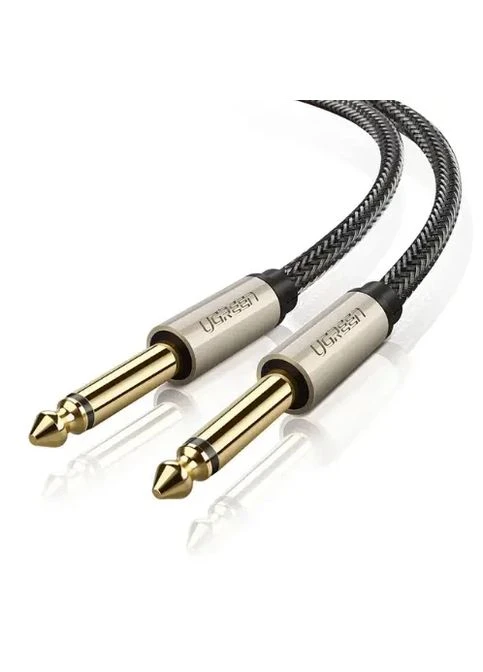 Аудіокабель AV128 6.5mm Male to Male Audio Cable Gray 2m(UGR-10638) Ugreen (388967458)