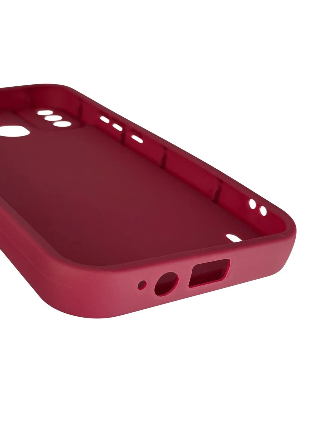 Чохол силіконовий Soft Touch з 3D принтом чарівна мінні маус для Spark 6 Go (KE5) бордовий (Повний захист камери) Tecno (378976535)