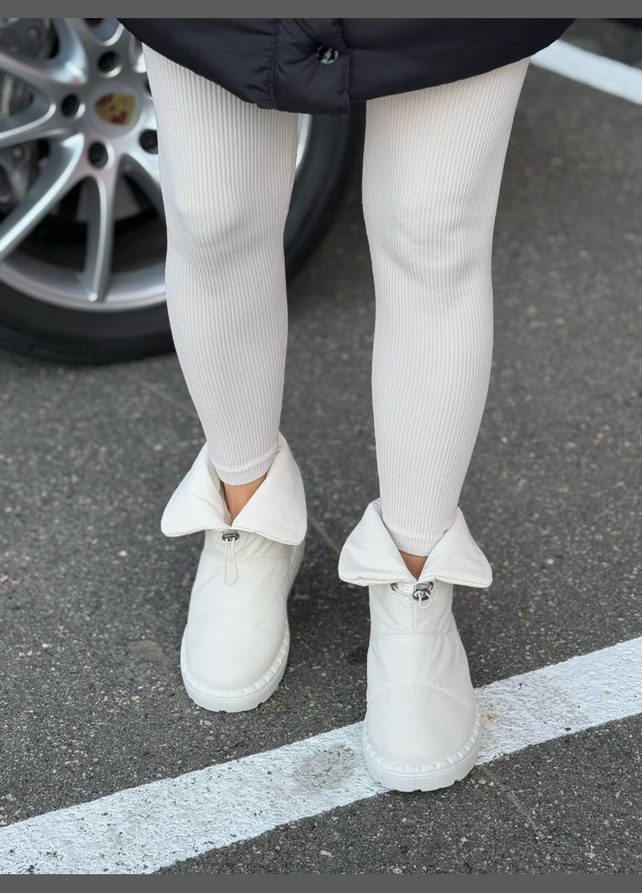 Белые дутики Vakko