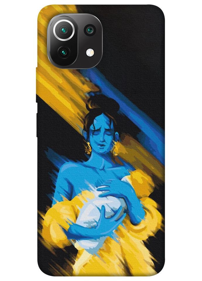 Чехол с принтом для Xiaomi Mi 11 Lite / на Ксяоме, сяоме, ксиоме ми 11 лайт украинский принт No Brand (339676410)