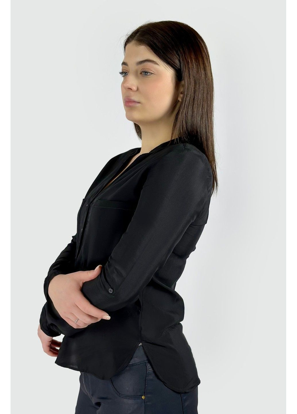 Чорна блуза 0984/190/800 Bershka