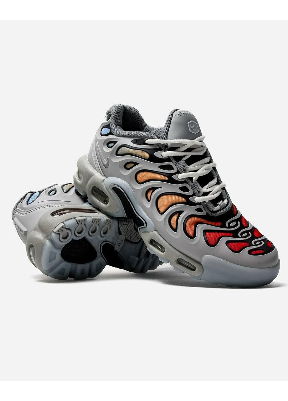 КРОСІВКИ ЖІНОЧІ NIKE AIR MAX TN PLUS DRIFT GREY MULTICOLOR НАЙК АІР МАКС ТН ПЛЮС No Brand сірі демісезони (367175695)