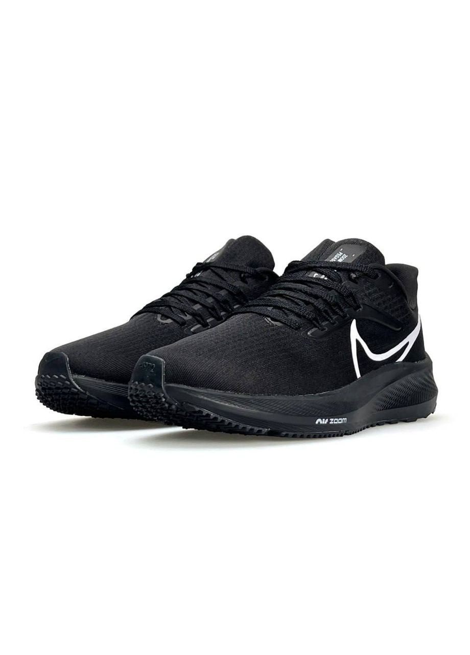 Чорні Осінні кросівки чоловічі nike No Brand Air Zoom Pegasus 39 Black