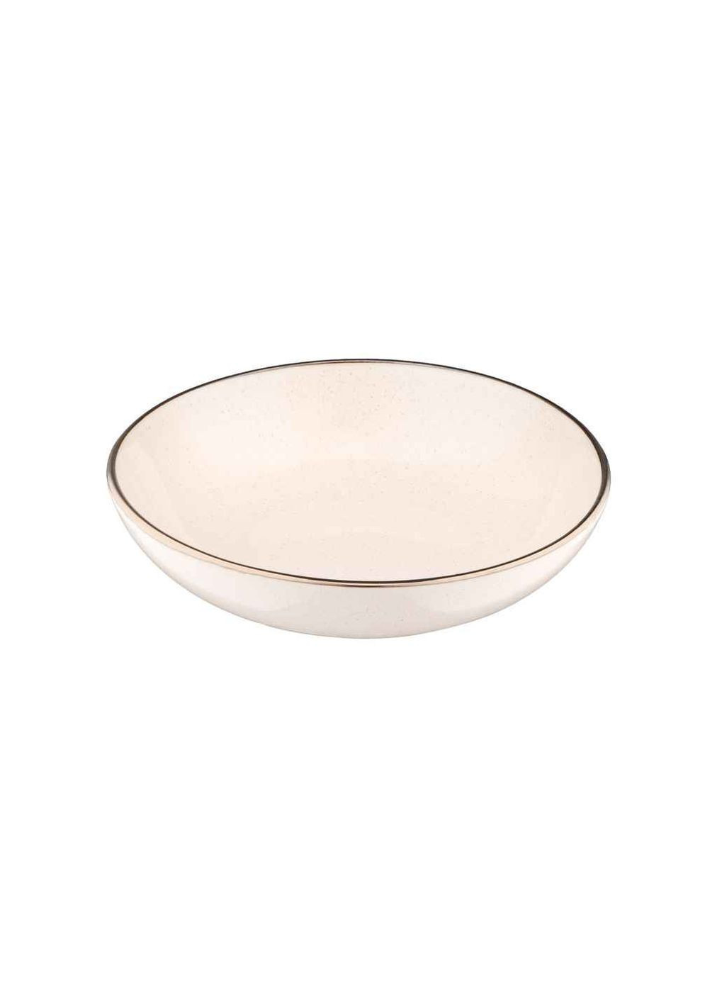 Тарілка супова 820мл 20см Emilia бежева Ardesto (357224906)