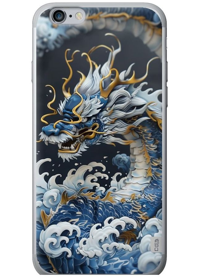 Силіконовий чохол 'Водяний дракон' для Endorphone apple iphone 6s plus (291422677)
