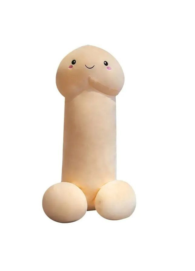 М’яка плюшева іграшка Веселий прутень 30 см, жартівливий подарунок на дівич-вечір чи для нареченої No Brand (364191320)