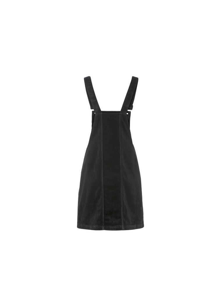 Сарафан вельветовий для жінки LYCRA® 425085 46(L) чорний Esmara (367602217)