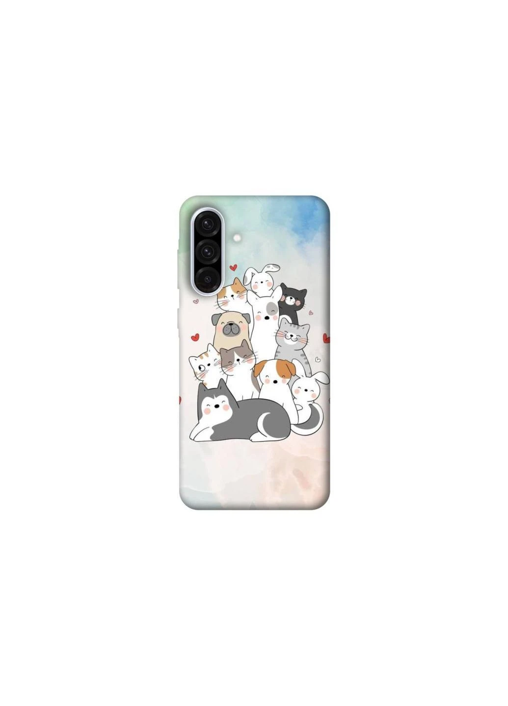 Чехол на Samsung Galaxy A36 5G Funny Pets ver.2 Frontalka (379668350)