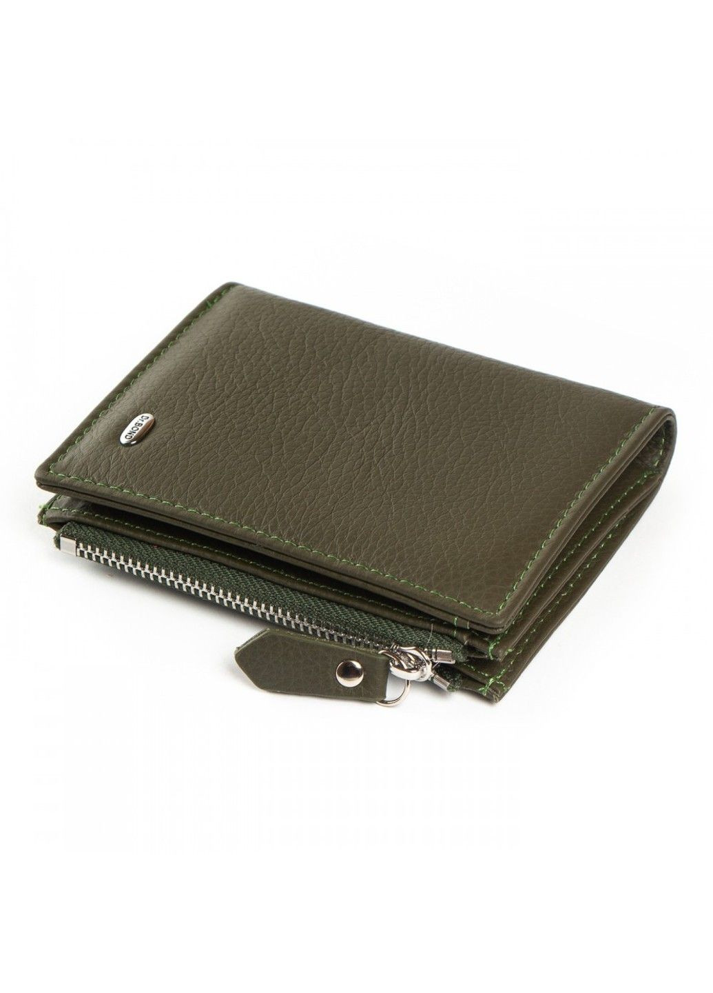 Шкіряний жіночий гаманець Classik WN-23-10 green Dr. Bond (282557218)