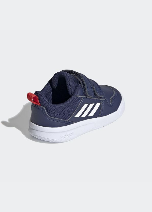 Синие всесезон кроссовки kids tensaur i dark blue/cloud white/active red р.6.5/23/14.5см adidas