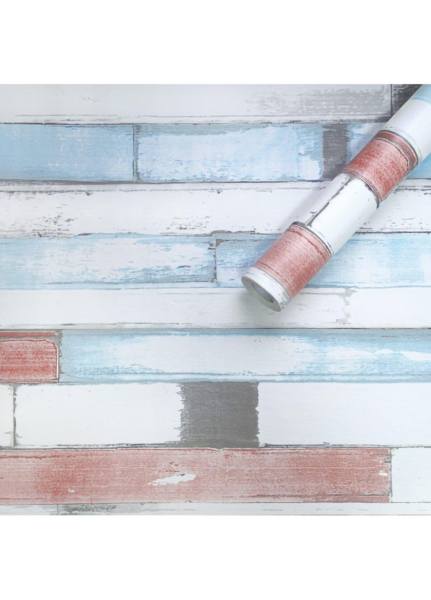 Самоклеящаяся пленка 0,45х10м х 0,07мм Голубое дерево SW-00001264 Sticker Wall (354660610)