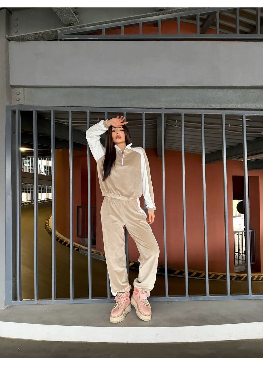 Жіночий спортивний костюм з лампасами (кофта+штани) (like18252) Like fashion (390370142)