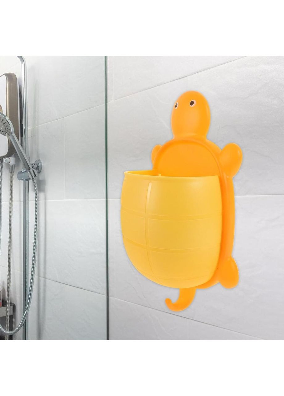 Тримач для зубних щіток настінний Черепаха Orange No Brand (366304363)