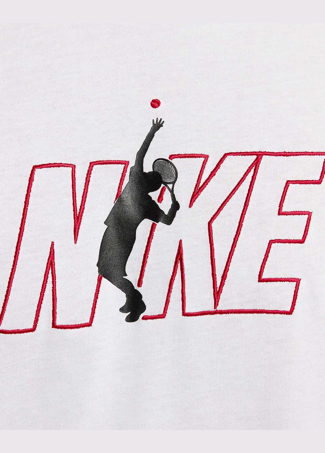 Біла футболка чоловіча court dri-fit tennis t-hirt fv8434-100 біла Nike