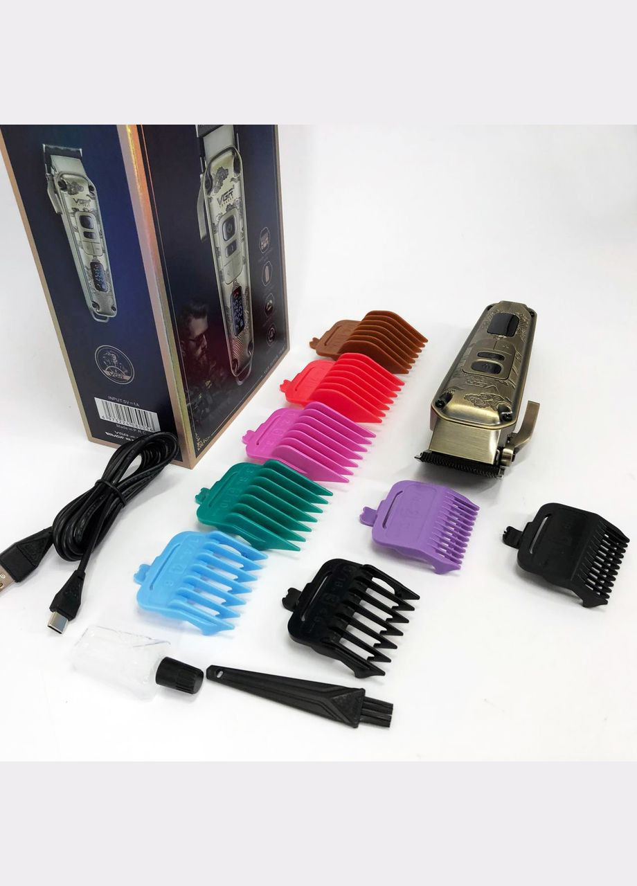 Машинка для стрижки волосся триммер для бороди V-005, Машинка окантувальна, Підстригальна машинка VGR (364664531)