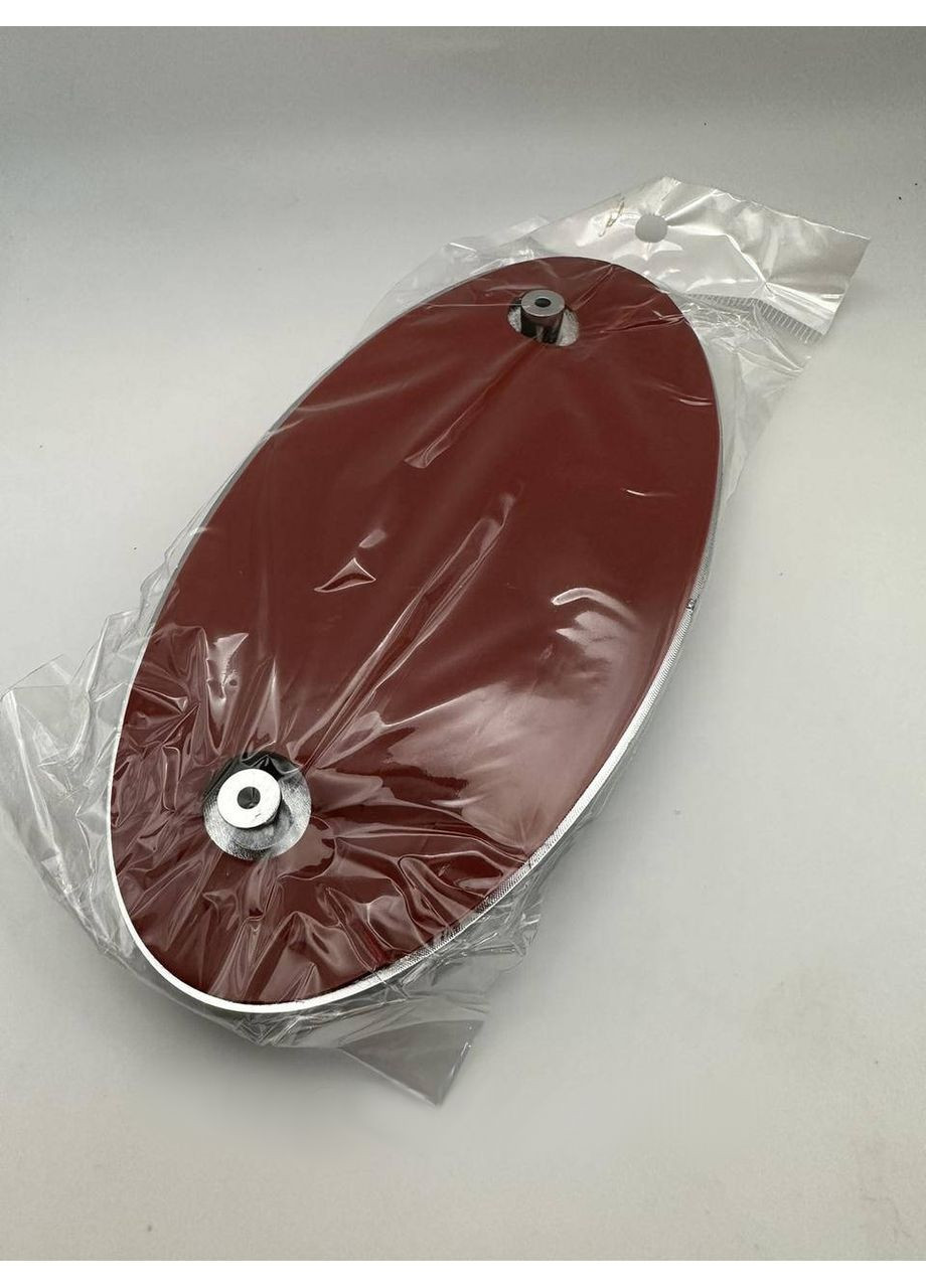 Емблема чорна (обід хром) 183х92 мм (скотч + 2 ніжки) 86320-1w250 Kia (369611802)