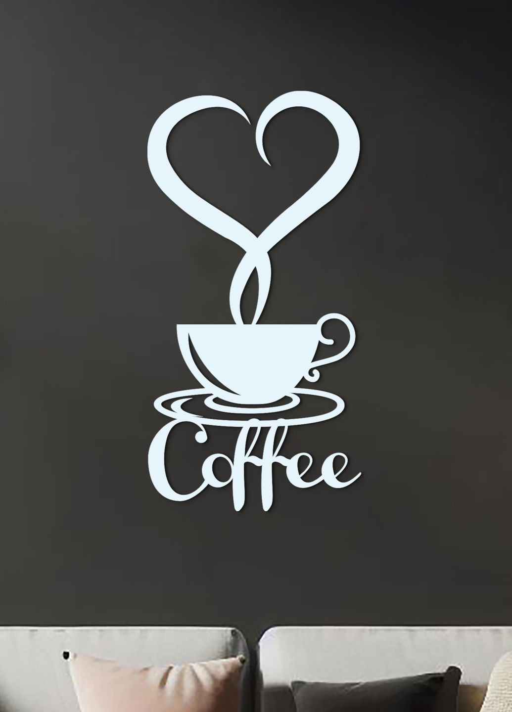 Сучасна картина на кухню, декор в кімнату "Львівська кава", стиль лофт 80х40 см Woodyard (291842891)