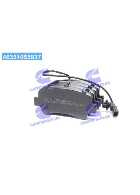 Колодка торм. диск. OPEL MOVANO/RENAULT MASTER 04/10- задн. (пр-во ) 05P1578 LPR (364835139)