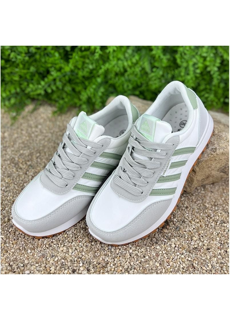 Жiночi кросiвки текстильнi Е-006090-2 Бiлi Gipanis белые (317264382)