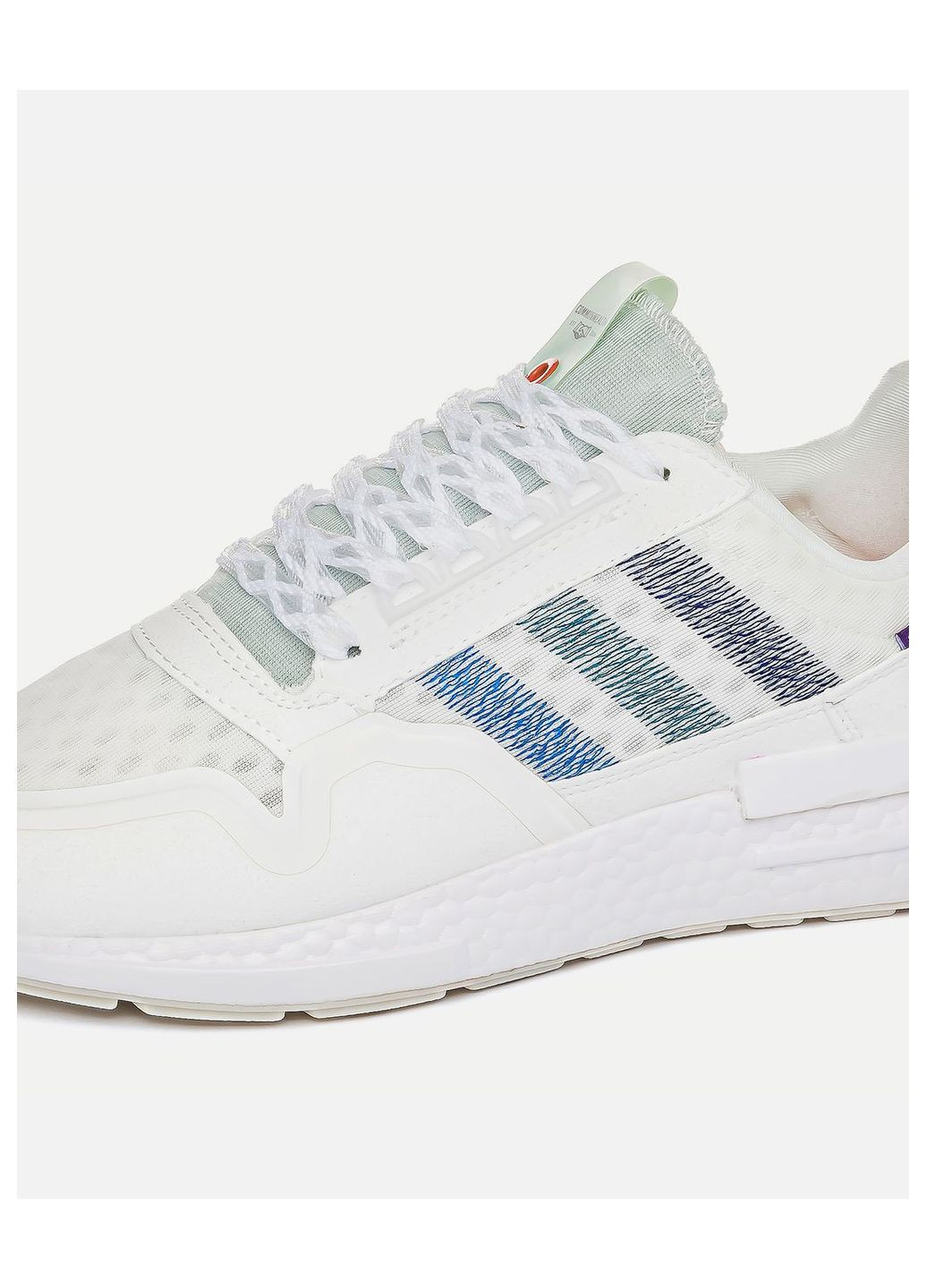 Белые летние кроссовки мужские adidas No Brand ZX 500 White
