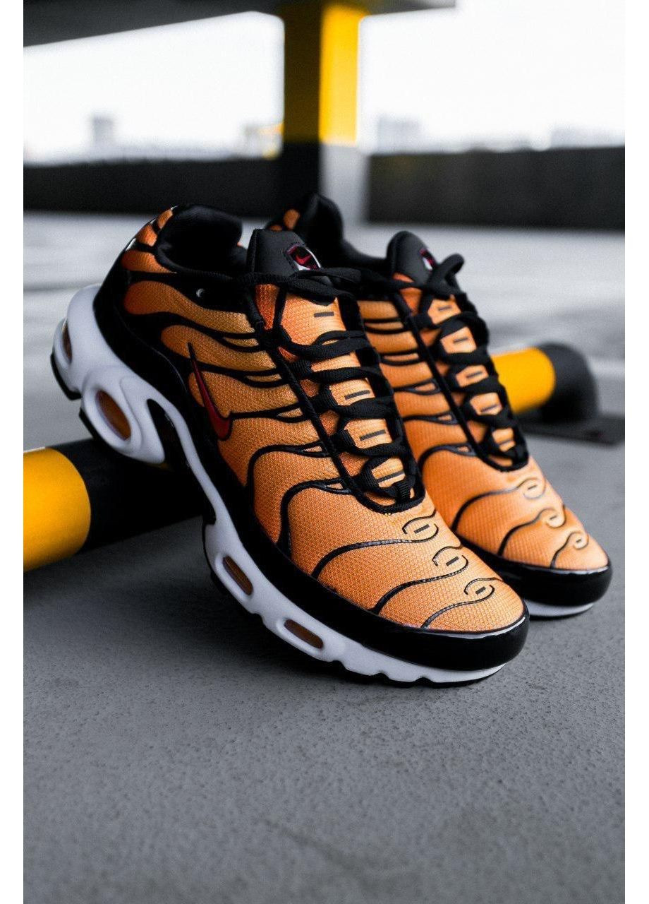 Комбіновані Осінні кросівки чоловічі nike air max plus og tn tiger найк аір макс тн плюс No Brand