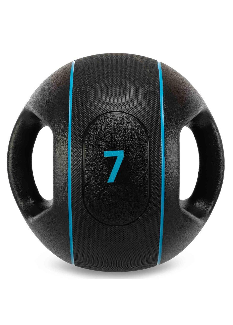 Медбол мяч медицинский двуручный с хватами Medicine Ball LP8111-6 6кг (резина, d-27,5см, ) LiveUp (361436105)