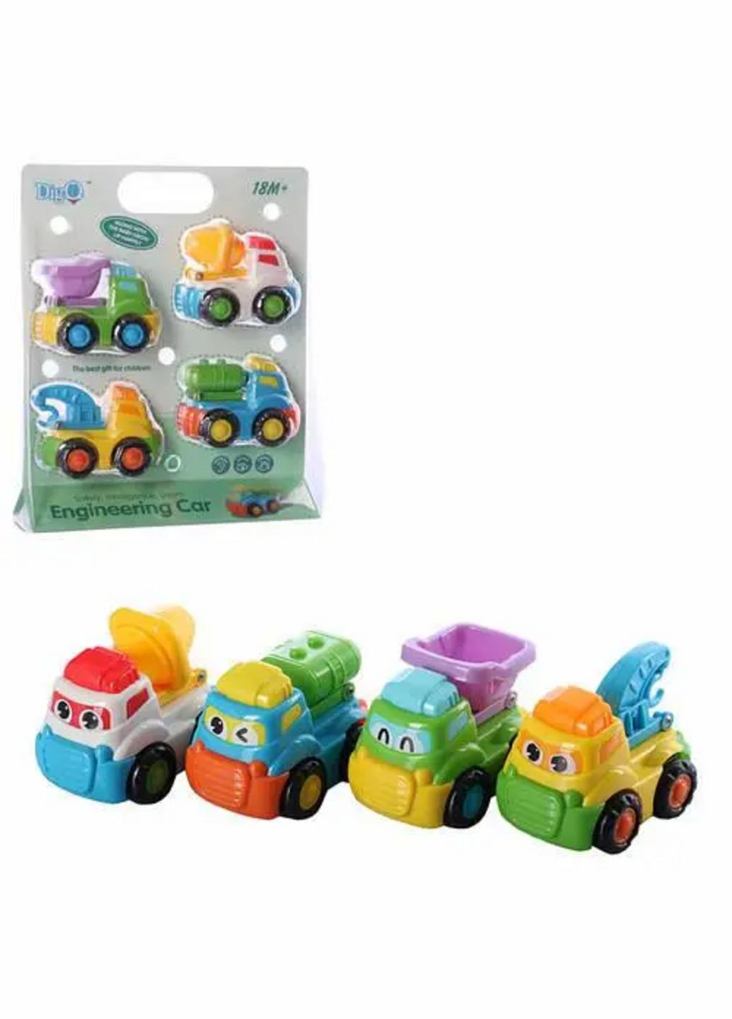 Набір машинок спецтехніка WD3906E Metr+ (302292790)